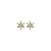 Boucles d'oreilles Brillaxis étoiles
plaqué or  oxydes de zirconium - vue V1