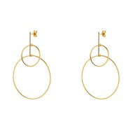 Boucles d'oreilles Agatha Cassini dorée