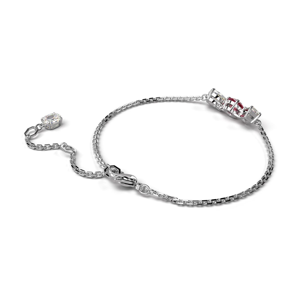 Bracelet Swarovski Mesmera rose et blanc - vue 3