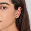 Boucles d'oreilles puces Ania Haie Rising Star doré
opale - vue V2