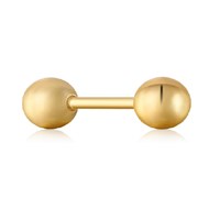Boucle d'oreille individuelle Ania Haie Sphere doré_x000D_
3mm