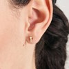 Boucle d'oreille individuelle Ania Haie Kyoto Opal S
parkle dorée - vue V2