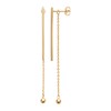 Boucles d'oreilles pendantes Brillaxis
tige - vue V3
