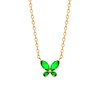 Collier Brillaxis papillon vert
45 cm - vue V1