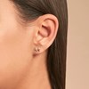 Boucle d'oreille Agatha Shining dorée - vue V2