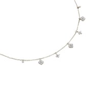 Collier Agatha Beloved pampilles argent