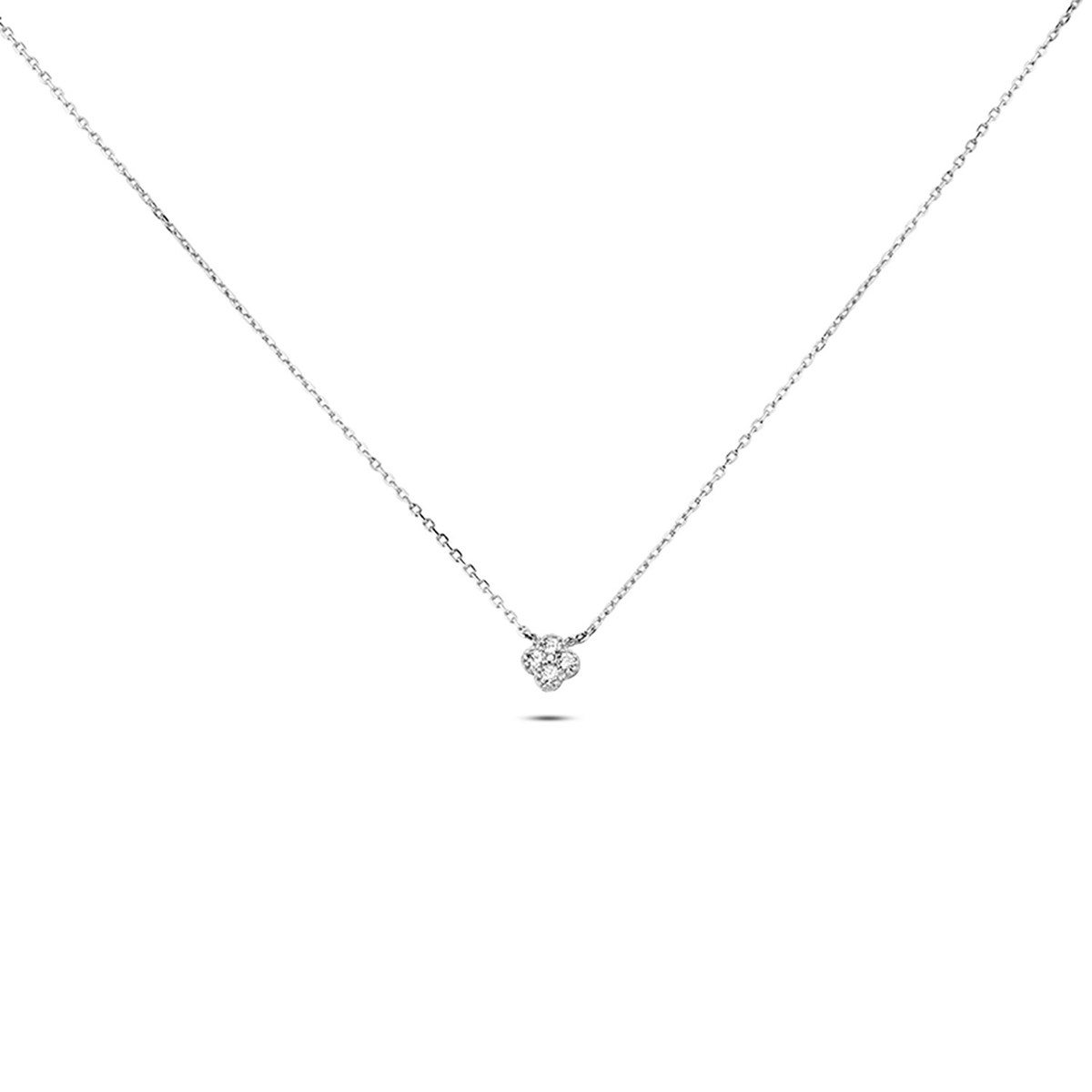 Collier Agatha Beloved argent