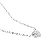 Collier Agatha Beloved argent - vue V3