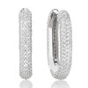 Boucles d'oreille Sif Jakobs CAPRI MEDIO_x000D_
argent et oxydes de zirconium - vue V1