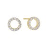 Boucles d'oreilles Sif Jakobs Biella Uno_x000D_
piccolo oxydes blancs - vue V1