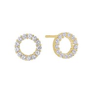 Boucles d'oreilles Sif Jakobs Biella Uno_x000D_
piccolo oxydes blancs