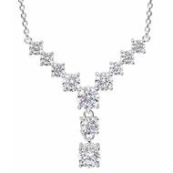 Collier zirconium en argent 925