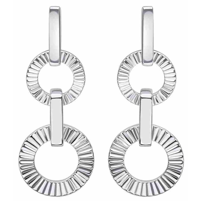 Boucle d'oreille tendance en argent 925