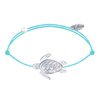 Bracelet Lien Tortue en Nacre - Turquoise - vue V1