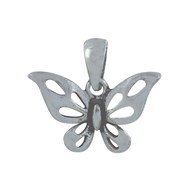 Pendentif Argent 925 Papillon des Iles Ajouré