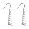 Boucles d'Oreilles Argent 925 Cône Tourbillon - vue V3