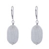 Boucles d'Oreilles Dormeuse Argent Kiwi - vue V2