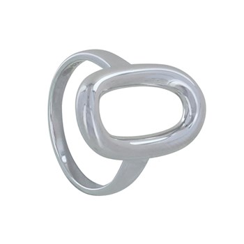 Bague Argent 925 Maille Ajourée