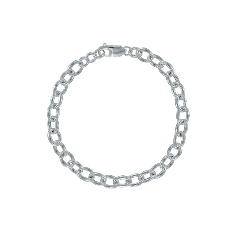 Bracelet Argent Gourmette Petits Maillons