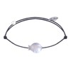 Bracelet Lien Petit Poisson en Nacre - Gris - vue V1