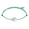 Bracelet Lien Petit Poisson en Nacre - Vert - vue V1