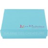 Bracelet Argent 925 Mailles Cheval et Petits Cubes de Strass - Turquoise - vue V5