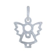 Pendentif Argent 925 Petit Ange Ajouré