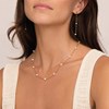 Collier Rosaire perles nacre naturelle - vue V2