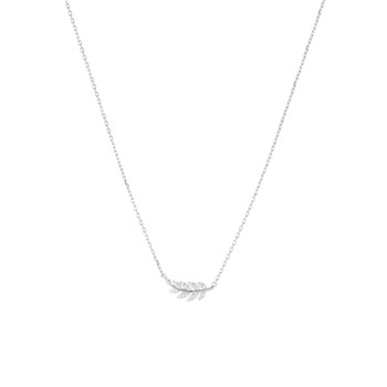 925 zilveren bladketting