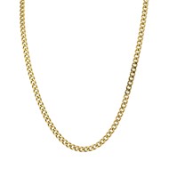 Collier Eolia acier doré or