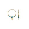 Boucles Cancun Pierres Apatite bleue - vue V1