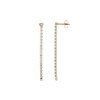 Boucles Avenue strass blancs - vue V1