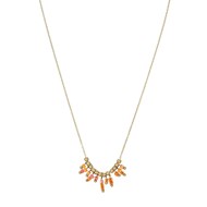 Collier Bohème cristal ambre