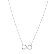 Collier Infini Argent 925 rhodié