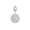 Charm acier rose des vents - vue V1