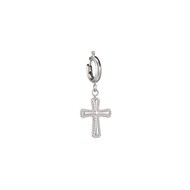 Charm acier Croix