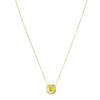 Collier Luz Zircon jaune - vue V1