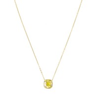 Collier Luz Zircon jaune