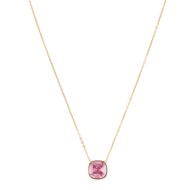 Collier Luz Zircon rose