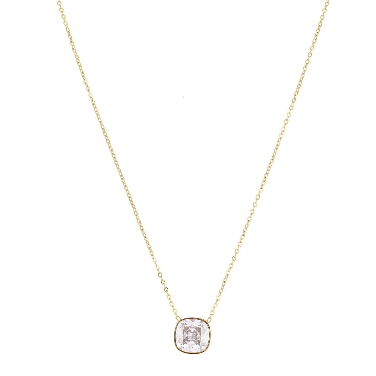 Collier Luz Zircon blanc