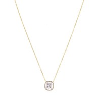 Collier Luz Zircon blanc