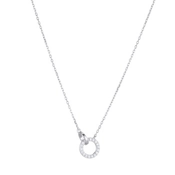 Toi et Moi halsketting Zilver 925