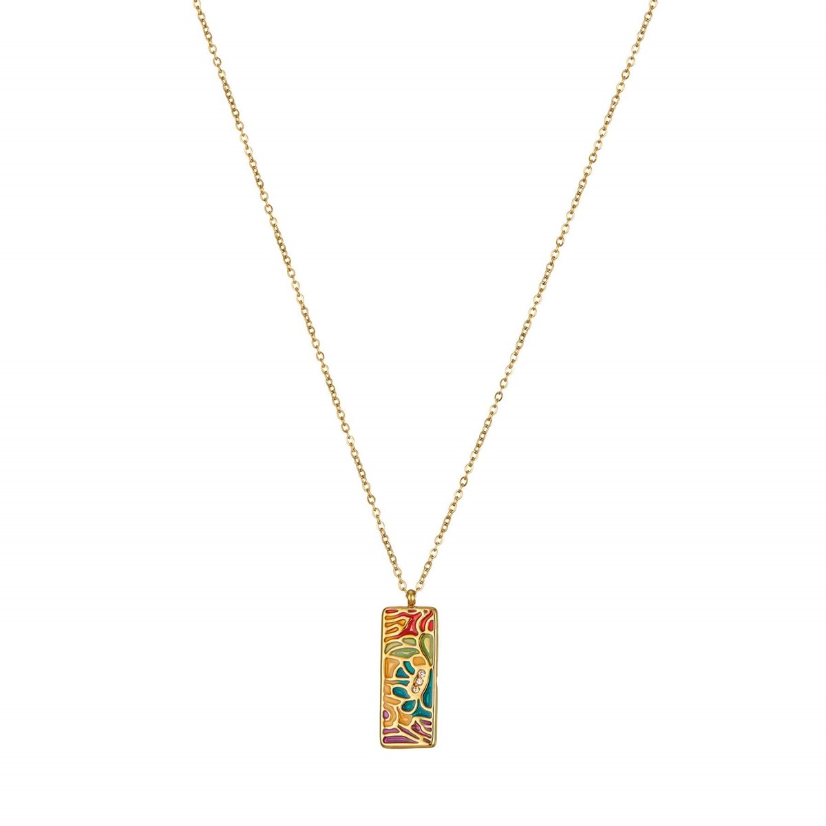 Collier Artiste multicolore