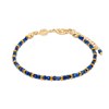 Bracelet Karia en pierres Lapis-lazuli - vue V1
