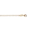 Bracelet femme charm's Plaqué or - Maille ronde - Les Charm'antes - vue V1