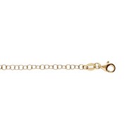 Bracelet femme charm's Plaqué or - Maille ronde - Les Charm'antes