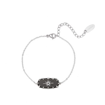 Bracelet Lisa Obsidienne noire