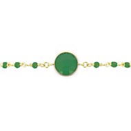 Bracelet Aïda vert