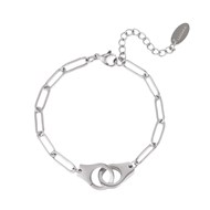 Bracelet Menottes acier