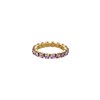 Bague Avenue strass violets - vue V2